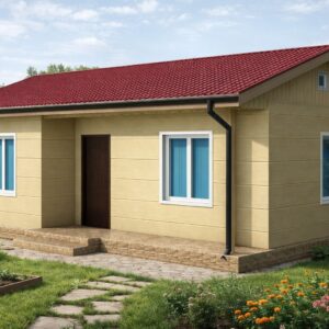 51 м² – малка къща с 2 спални
